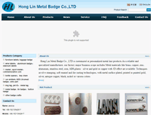 Tablet Screenshot of honglinbadge.com